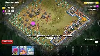 Best attaking in coc bas by golden 🐉 🐉