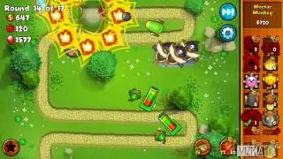 Bloons Monkey Monkey City Mobile E20 - Monkey Teams (Bombs, Mortar, Boats)