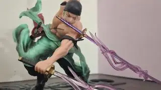 ZORO ACTION FIGURE UNBOXING AND ASSEMBLE