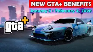 NEW GTA+ Benefits (January 8 - February 4, 2026) GTA Online Enhanced [PC, PS5, Xbox Series X|S]