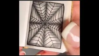 Zentangle how to draw teeny tiny tangle time