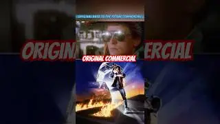 AMAZING! Original 1985 Back to the Future Commercial #backtothefuture #shorts #80s