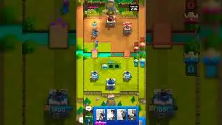 Arena 1 in Clash Royale| Match 5 😱😱 #viralshorts #shorts #short #shortvideo #clashroyale