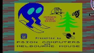 Horace Goes Skiing (1982) Sinclair ZX Spectrum 16k