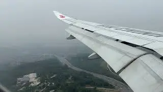 Air China COMAC C919-100ER Landing and shutdown at Chengdu Shuangliu International Airport