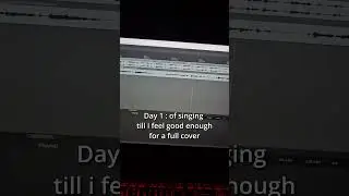 day 1 of trying to sing till i feel good enough for a full blown cover