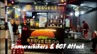 BURGERBOO ATTACK BY SAMURAIBIKERS, BAD GIRLS THROTTLE, ROSSI MALAYSIA, AZRIN  & AJ SIC SEPANG