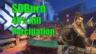 Hanzo Gameplay - Shadowburn Amazing Hanzo With Kabaji - Top 500 Overwatch