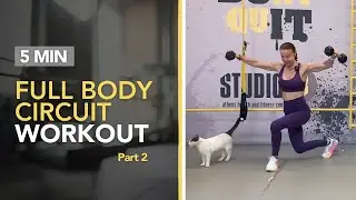 FULL BODY CIRCUIT WORKOUT | Happy Friday 292 | Irene Fitness