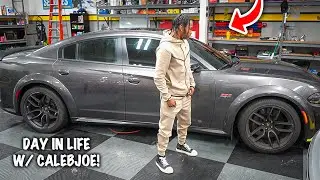 DAY IN THE LIFE OF A SCATPACK WIDEBODY OWNER *Fixing My Window They Broke!*