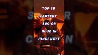 Top 15 Fastest 300 CR Hindi Nett Movies //#shorts #pushpa2 #jawan #pathan