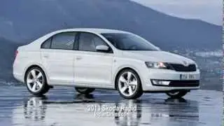 2013 Skoda Rapid First Look Revealed