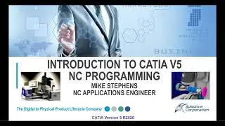 Introduction to CATIA V5 NC Programming