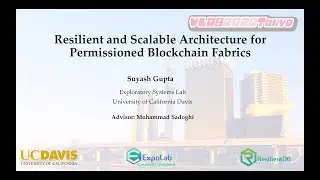 Resilient and Scalable Architecture for Permissioned Blockchain Fabrics, PhD Workshop at VLDB 2020