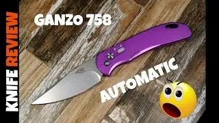 GANZO 758 Knife - Think G753 but AUTOMATIC! :-)