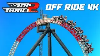 Top Thrill 2 Off-Ride Footage From Opening Day! 4K Cedar Point - Non Copyright