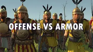 Offense vs Armor - Multiplayer Battle - Total War Rome 2
