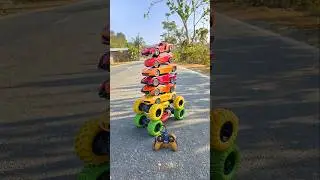 Racing Hand-Operated Remote Control Two' Moka Car Rc Six Mini Racing Cars 🚘