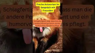 Freche Antworten: Wie Schlagfertigkeit Freundschaften st&auml;rkt! #humor