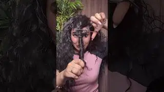 DIY bangs cutting