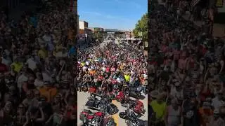 There&rsquo;s no view like the Main Street Sturgis Tower View! #sturgis2024 #russbrownrocks