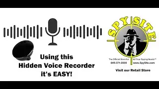 AUD101779 & AUD101592 Using the Stealth Pin Voice Recorder