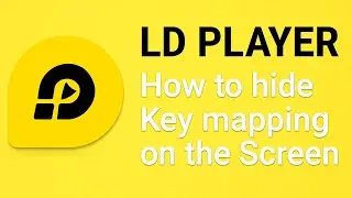LD Player How to hide Key mapping on the Screen