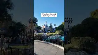 When Disney Stopped Believing the Best #disney #disneyland #disneyparks