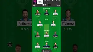 MI V/S LKN dream team prediction #gaming #dream #iplmatch