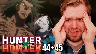 Меня чуть не стошнило?!? | Реакция и обзор 44 и 45 серий Hunter x Hunter