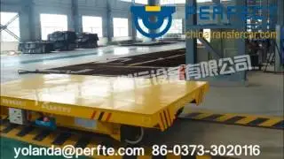 Warehouse Using Heavy Duty Trailer High Efficiency Using Transfer Cart