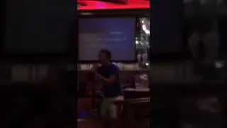 Arty 84 sings Elvis in Vegas - burning love at Harrahs