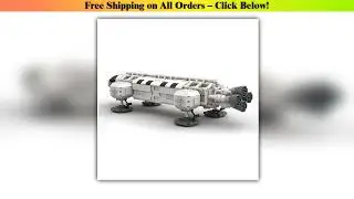 MOC New Space 1999 Eagle Spaceship Spaceport Building Blocks The Shuttle Launch Center Aircraft