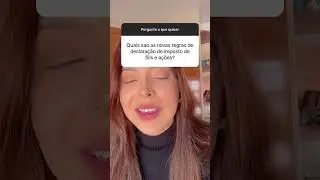 COMPREI A&Ccedil;&Otilde;ES! PRECISO DECLARAR NO IR? (Novas regras 2024)