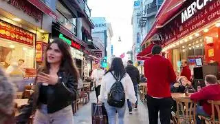 İstanbul Kadıköy caddeler boğa heykeli balıkçılar çarşısı sokakları