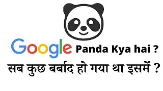 What is The Google Panda Algorithm? Google Panda Penalty | Google Panda Algorithm in Hindi