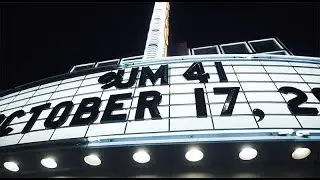 Sum41 - 2019 Order In Decline World Tour