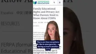 You may not have heard of FERPA &mdash; but it&rsquo;s one of the most powerful federal protections.