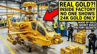 Inside the 24K Gold Factory &ndash; Building the AH 64E Apache Attack Helicopter
