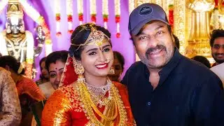 Megastar Chiranjeevi at Raghu Kunche Daughter RagaPushyami Wedding Video | #MegastarChiranjeevi
