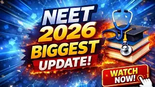 NEET 2026 biggest update and reality check