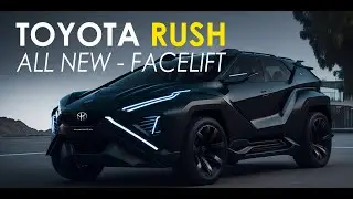 Toyota Rush All New Facelift Concept Car, AI Design
