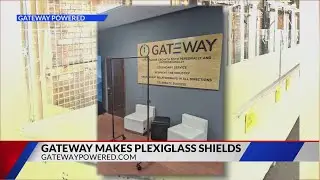 GatewayPowered making plexiglass shields