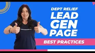 Debt Relief Lead Gen Page Best Practises and More Landing Page Audits