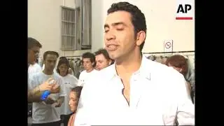 Italy - Gattinoni fashion show controversy