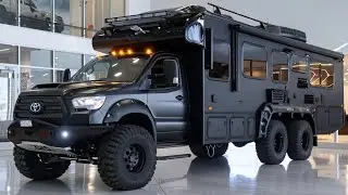 INSIDE the 2026 Toyota Sprinter 6x6 Armored Camper - The Craziest Off-Road Monster Ever Built!