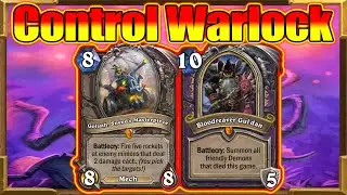 New Control Warlock Breaks Wild Meta With Sneed's Masterpiece | Stormwind Mini-Set | Hearthstone