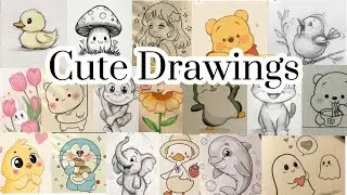 30+ Cute Aesthetic Drawing Ideas Part - 3 | Mini Doodles | Easy Drawing Ideas