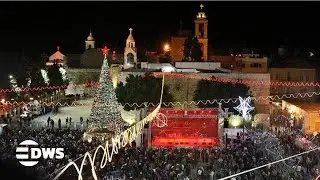 WATCH: Nativity Church Comes Alive: Palestinians & Pilgrims Attend Midnight Mass | AK15