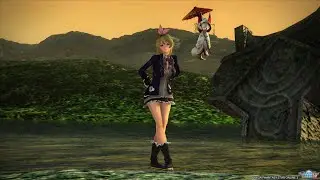 PSO2 JP EQ-ARKS Fire Swirl (UH) Lu Run Ft. Sylphid